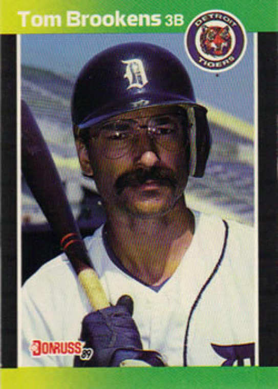 1989 Donruss #508 Tom Brookens NM-MT Detroit Tigers 