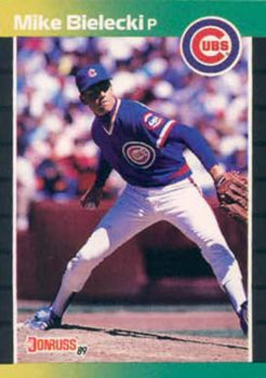 1989 Donruss #512 Mike Bielecki NM-MT Chicago Cubs 