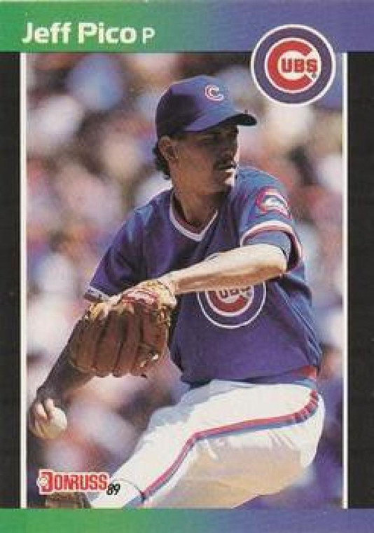 1989 Donruss #513 Jeff Pico NM-MT Chicago Cubs 