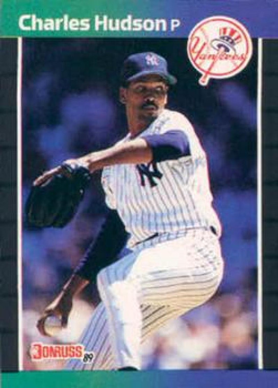 1989 Donruss #514 Charles Hudson NM-MT New York Yankees 