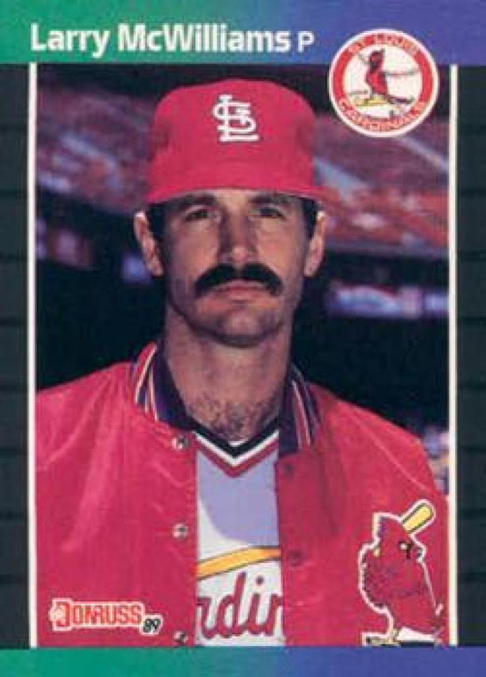 1989 Donruss #516 Larry McWilliams UER NM-MT St. Louis Cardinals 