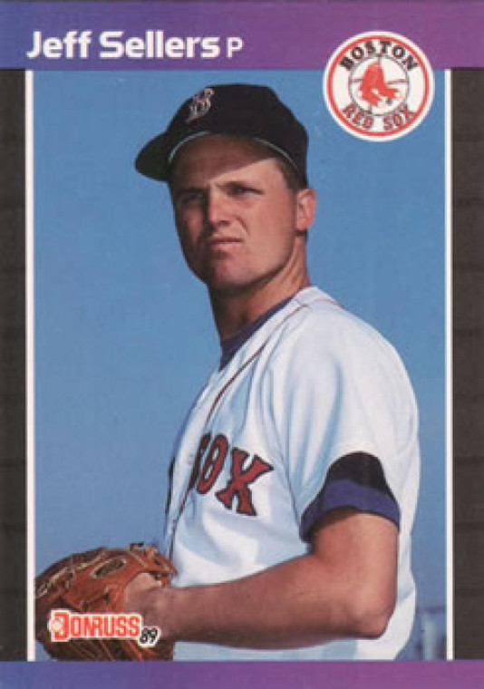 1989 Donruss #517 Jeff Sellers NM-MT Boston Red Sox 
