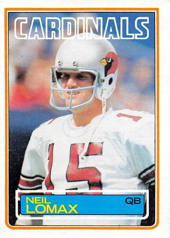 1983 Topps #158 Neil Lomax DP VG St. Louis Cardinals 