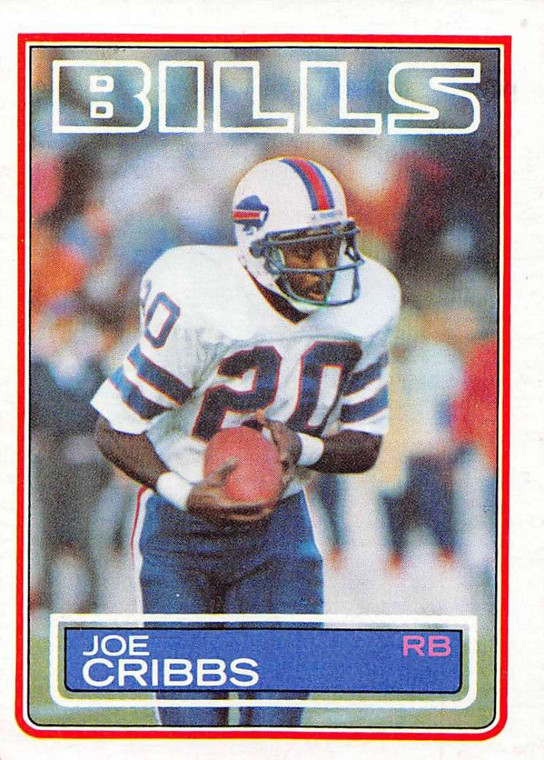 1983 Topps #223 Joe Cribbs VG Buffalo Bills 