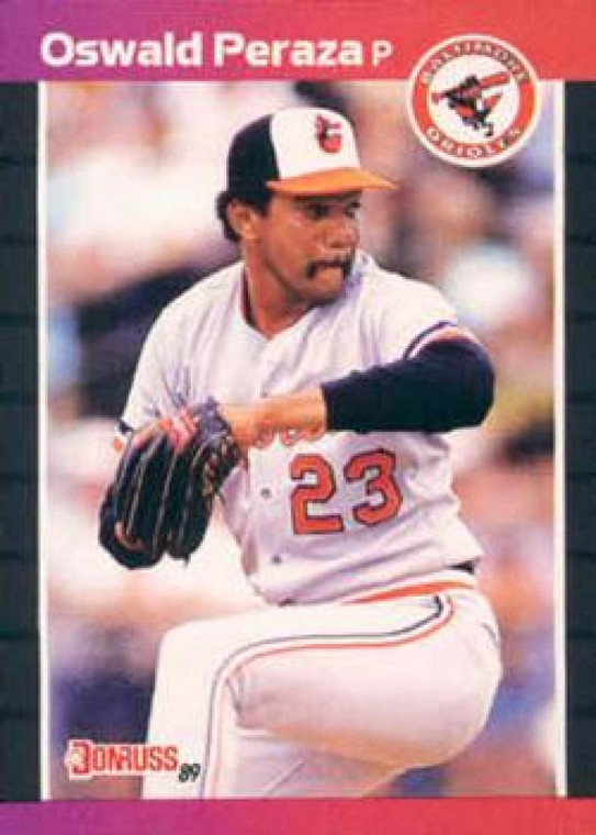1989 Donruss #524 Oswaldo Peraza DP NM-MT Baltimore Orioles 
