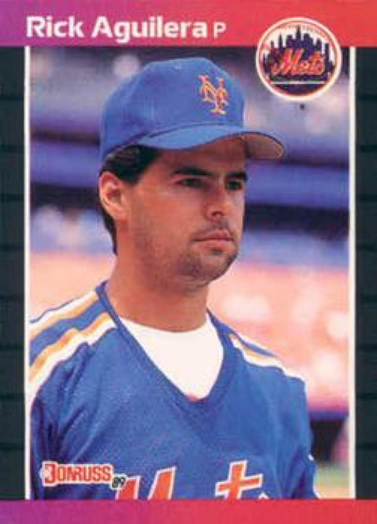 1989 Donruss #526 Rick Aguilera DP NM-MT New York Mets 