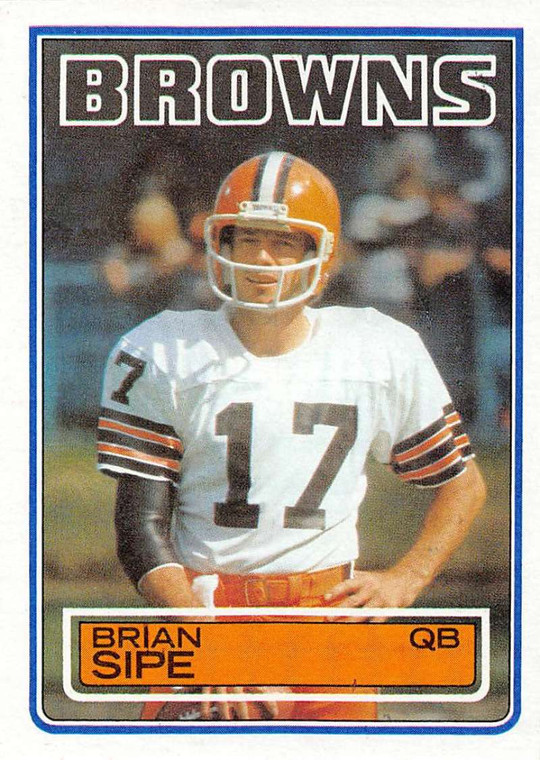 SOLD 171841 1983 Topps #257 Brian Sipe DP VG Cleveland Browns 