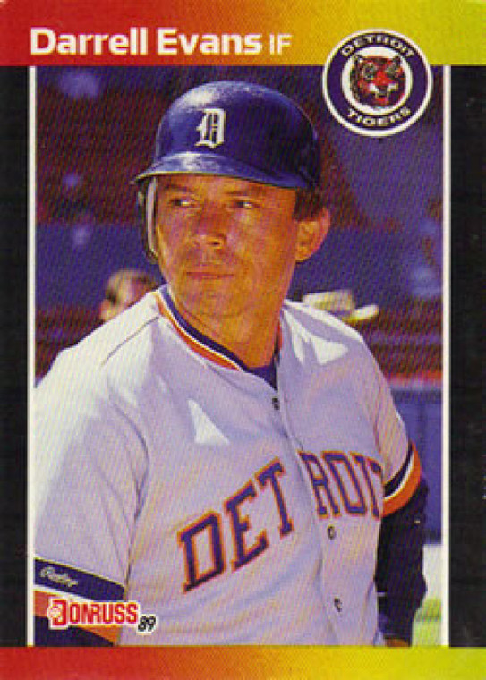 1989 Donruss #533 Darrell Evans DP NM-MT Detroit Tigers 