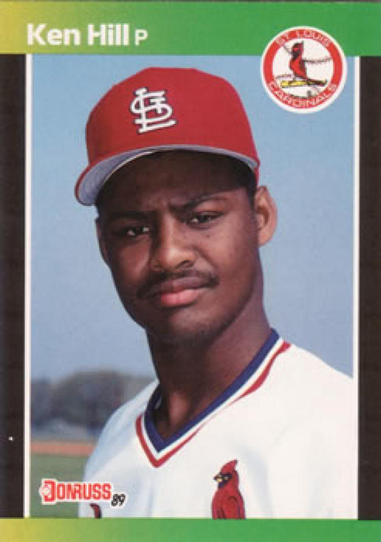 1989 Donruss #536 Ken Hill DP NM-MT RC Rookie St. Louis Cardinals 