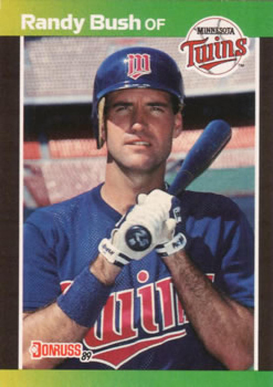 1989 Donruss #537 Randy Bush DP NM-MT Minnesota Twins 