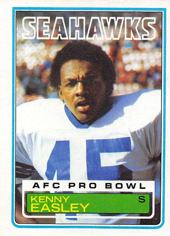 1983 Topps #384 Kenny Easley VG RC Rookie Seattle Seahawks 
