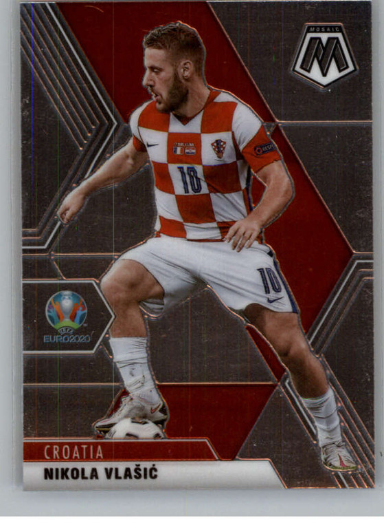 2021 Panini Mosaic UEFA Euro 2020 #25 Nikola Vlasic NM-MT  Croatia 