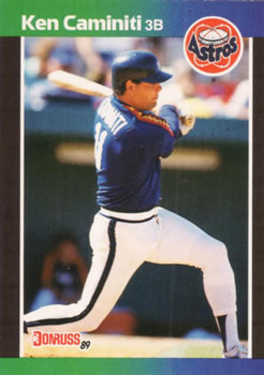 1989 Donruss #542 Ken Caminiti DP NM-MT Houston Astros 
