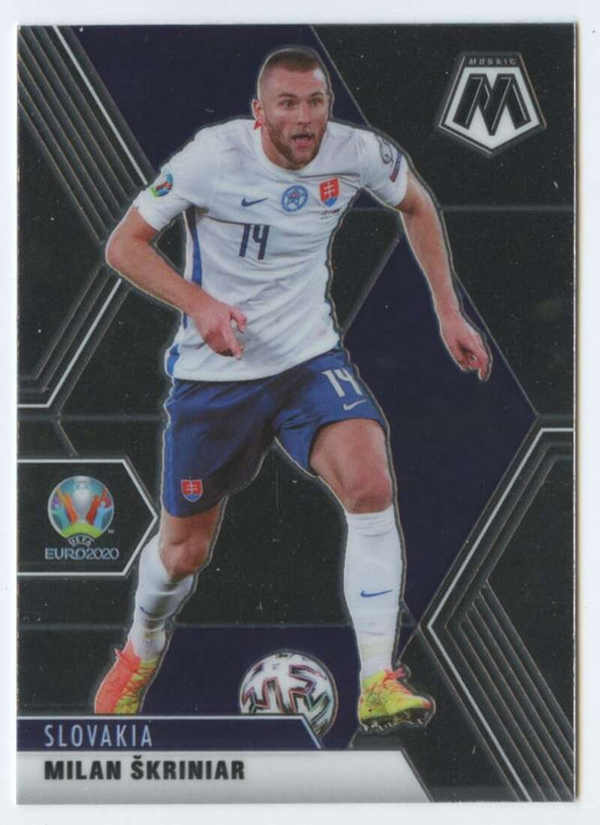 2021 Panini Mosaic UEFA Euro 2020 #86 Milan Skriniar NM-MT  Slovakia 