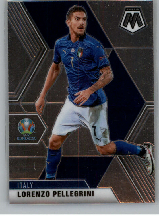2021 Panini Mosaic UEFA Euro 2020 #136 Lorenzo Pellegrini NM-MT  Italy 