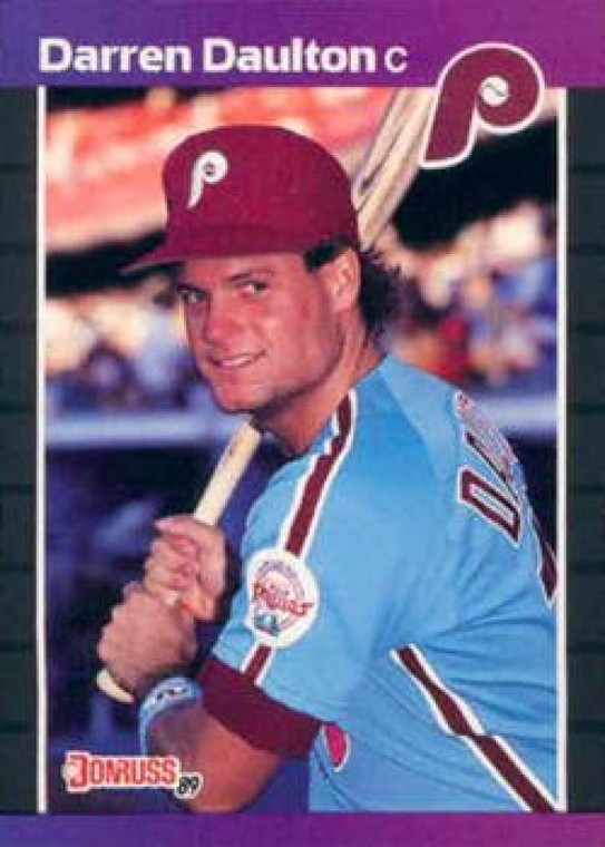 1989 Donruss #549 Darren Daulton NM-MT Philadelphia Phillies 