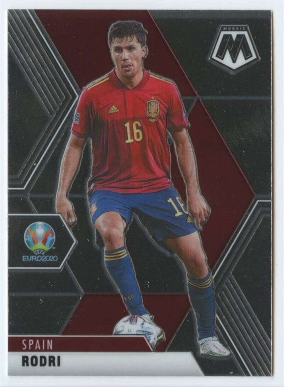 2021 Panini Mosaic UEFA Euro 2020 #167 Rodri NM-MT  Spain 