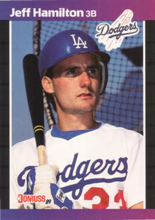 1989 Donruss #550 Jeff Hamilton DP NM-MT Los Angeles Dodgers 