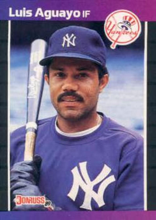 1989 Donruss #551 Luis Aguayo DP NM-MT New York Yankees 