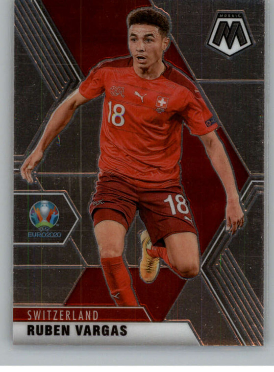 2021 Panini Mosaic UEFA Euro 2020 #178 Ruben Vargas NM-MT  Switzerland 