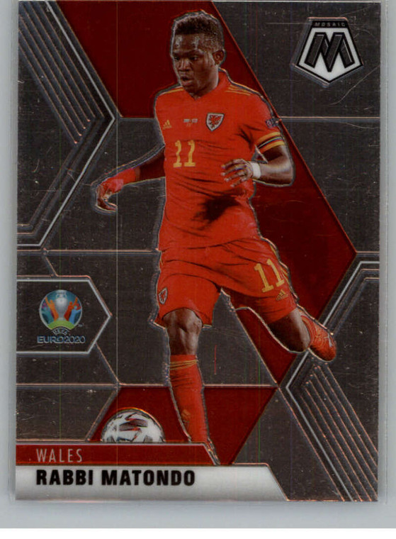 2021 Panini Mosaic UEFA Euro 2020 #199 Rabbi Matondo NM-MT  Wales 