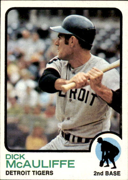 1973 Topps #349 Dick McAuliffe VG Detroit Tigers 