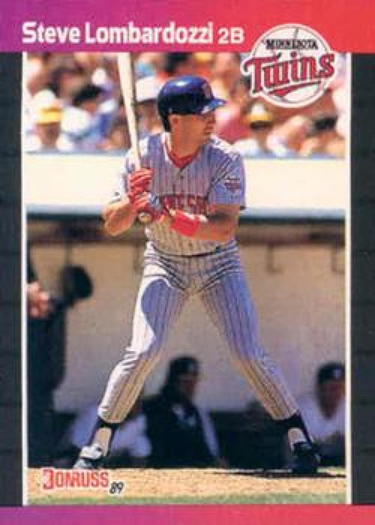 1989 Donruss #554 Steve Lombardozzi DP NM-MT Minnesota Twins 