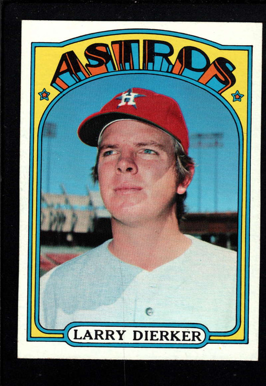 1972 Topps #155 Larry Dierker VG Houston Astros 