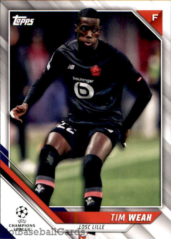 2021-22 Topps UEFA Champions League #11 Tim Weah NM-MT LOSC Lille 
