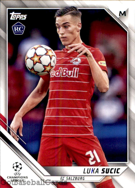 2021-22 Topps UEFA Champions League #12 Luka Sucic NM-MT RC Rookie FC Salzburg 