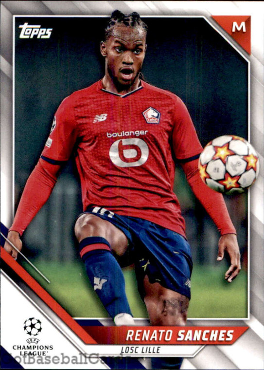 2021-22 Topps UEFA Champions League #15 Renato Sanches NM-MT LOSC Lille 