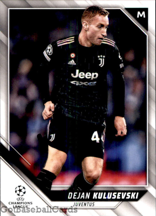 2021-22 Topps UEFA Champions League #20 Dejan Kulusevski NM-MT Juventus 