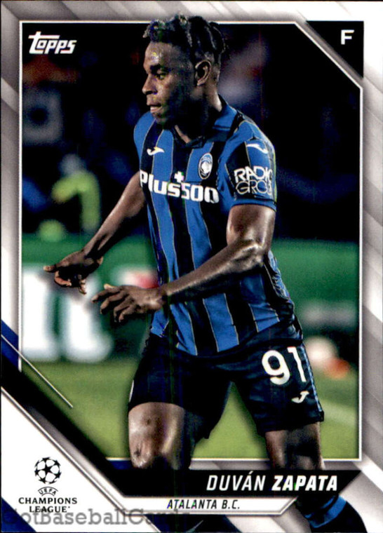 2021-22 Topps UEFA Champions League #72 Duvan Zapata NM-MT Atalanta B.C. 