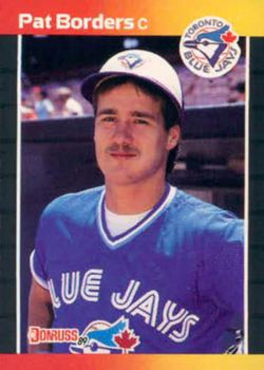 1989 Donruss #560 Pat Borders DP NM-MT RC Rookie Toronto Blue Jays 