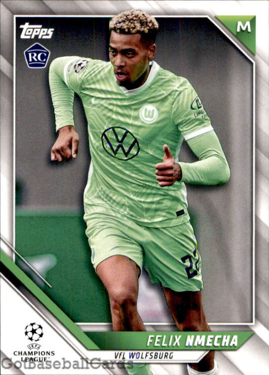 2021-22 Topps UEFA Champions League #103 Felix Nmecha NM-MT RC Rookie VfL Wolfsburg 