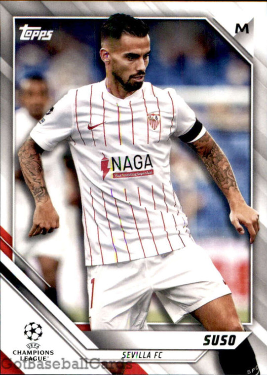 2021-22 Topps UEFA Champions League #115 Suso NM-MT Sevilla FC 