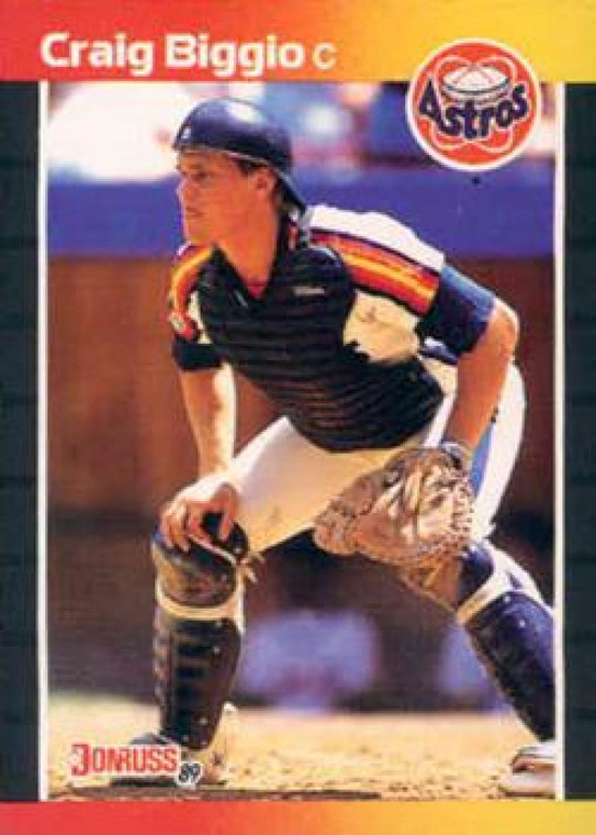 1989 Donruss #561 Craig Biggio NM-MT RC Rookie Houston Astros 
