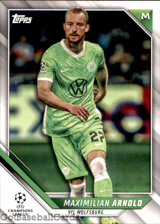 2021-22 Topps UEFA Champions League #121 Maximilian Arnold NM-MT VfL Wolfsburg 