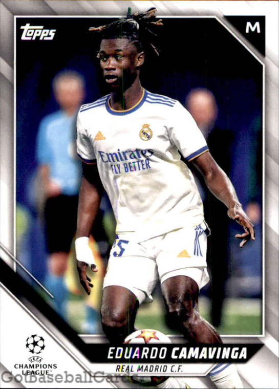 2021-22 Topps UEFA Champions League #141 Eduardo Camavinga NM-MT Real Madrid C.F. 