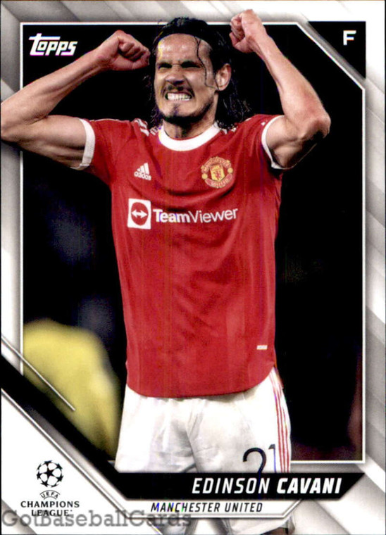 2021-22 Topps UEFA Champions League #145 Edinson Cavani NM-MT Manchester United 