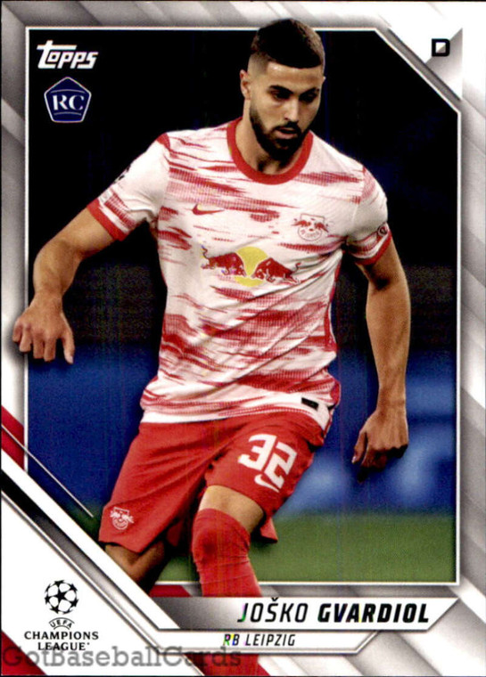 2021-22 Topps UEFA Champions League #158 Josko Gvardiol NM-MT RC Rookie RB Leipzig 