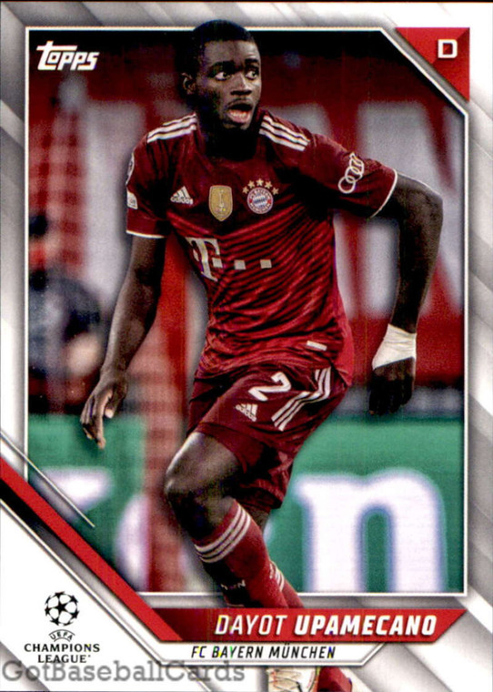2021-22 Topps UEFA Champions League #172 Dayot Upamecano NM-MT FC Bayern Munchen 