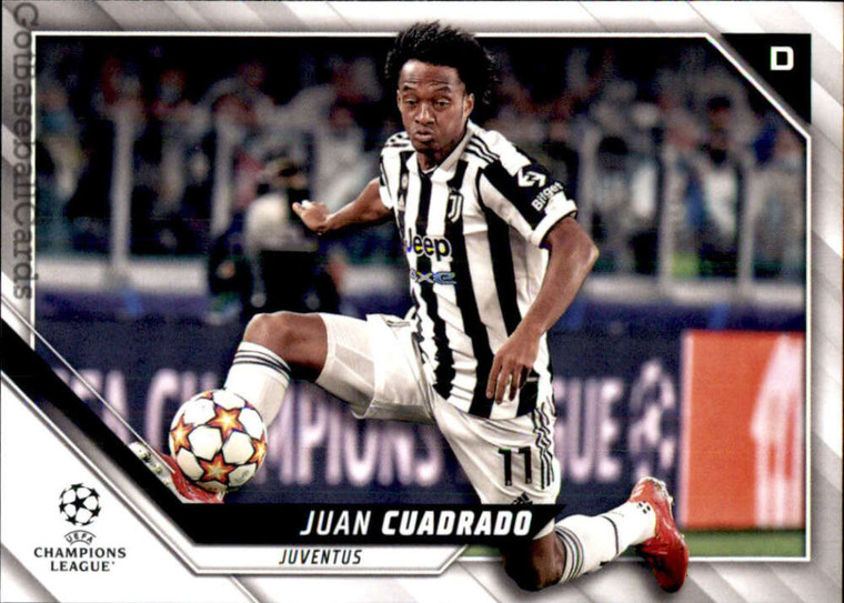 2021-22 Topps UEFA Champions League #177 Juan Cuadrado NM-MT Juventus 