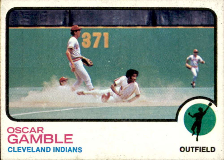 1973 Topps #372 Oscar Gamble VG Cleveland Indians 