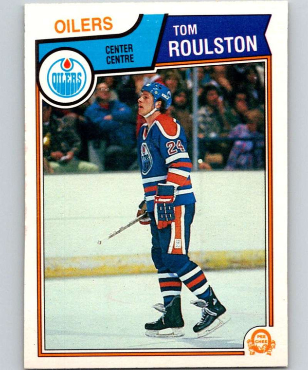 1983-84 O-Pee-Chee #42 Tom Roulston VG Edmonton Oilers 