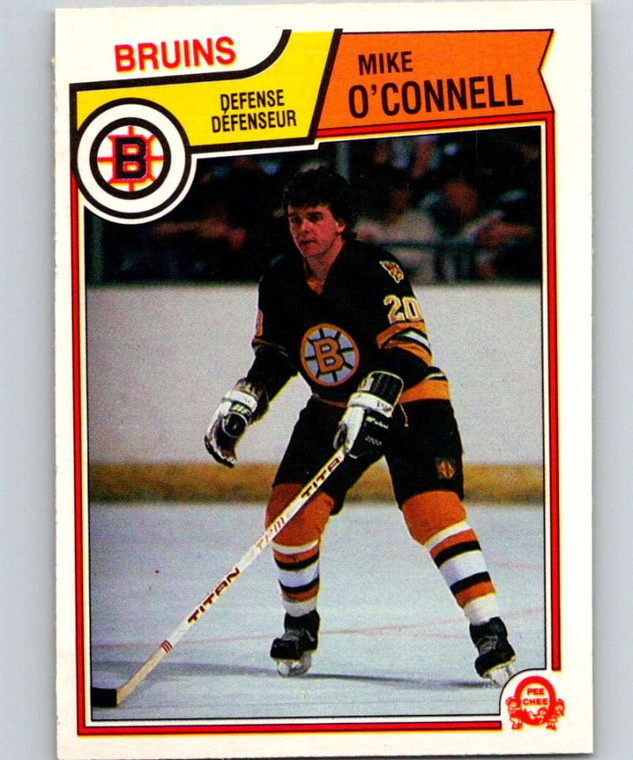 1983-84 O-Pee-Chee #56 Mike O'Connell VG Boston Bruins 