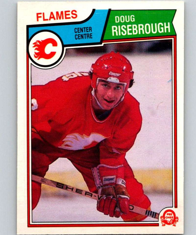 1983-84 O-Pee-Chee #92 Doug Risebrough VG Calgary Flames 