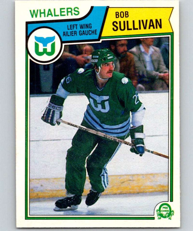 1983-84 O-Pee-Chee #149 Bob Sullivan VG RC Rookie Hartford Whalers 