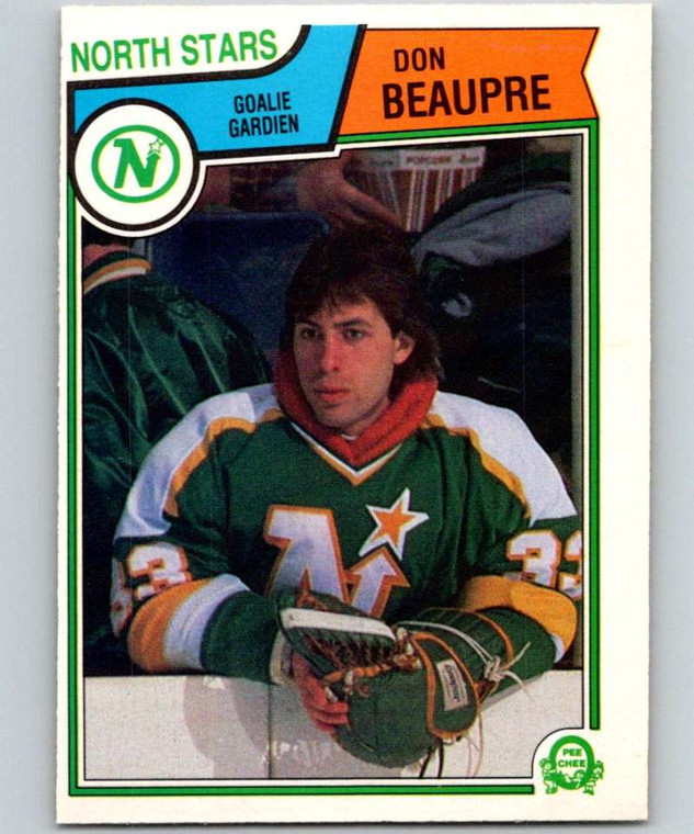 1983-84 O-Pee-Chee #166 Don Beaupre VG Minnesota North Stars 