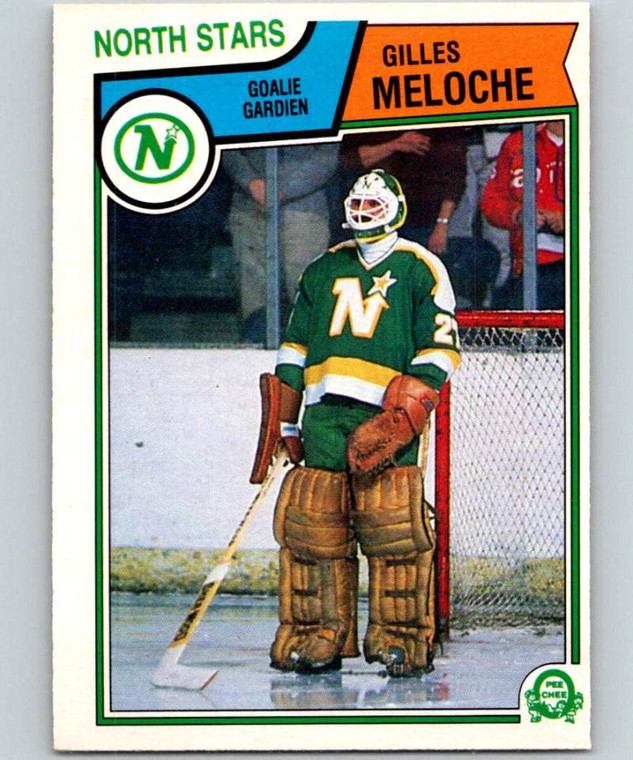 1983-84 O-Pee-Chee #177 Gilles Meloche VG Minnesota North Stars 